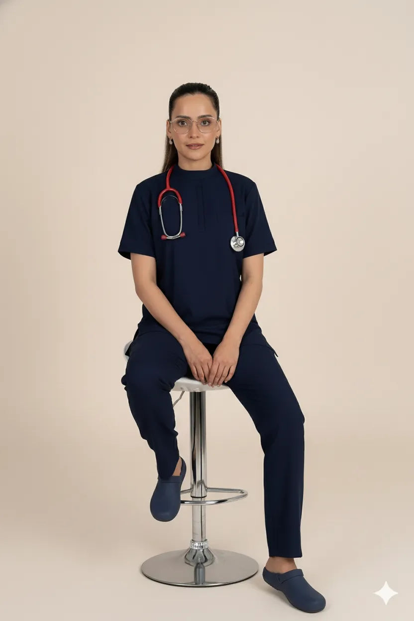 NavyAura Scrubs