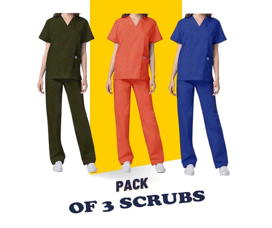 Pack of 3 – Shift Trio Scrubs
