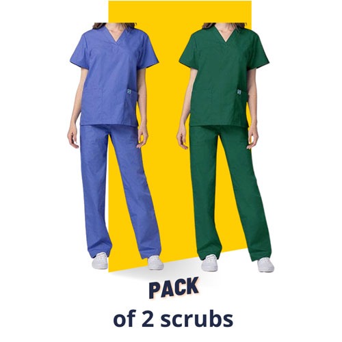 Pack of 2 – Essential Pair Scrubs