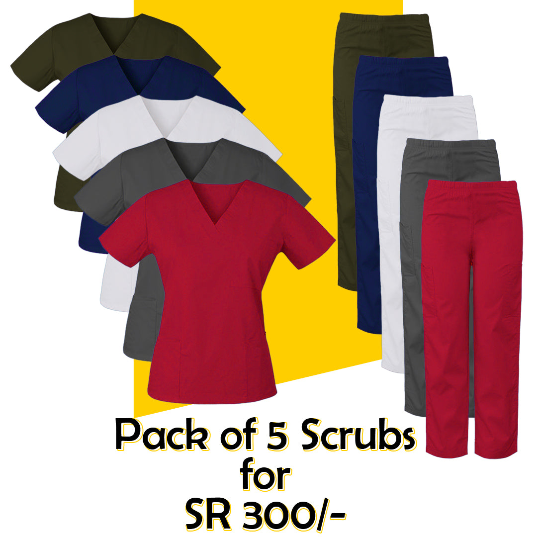 Pack of 5 – Ease Squad Scrubs
