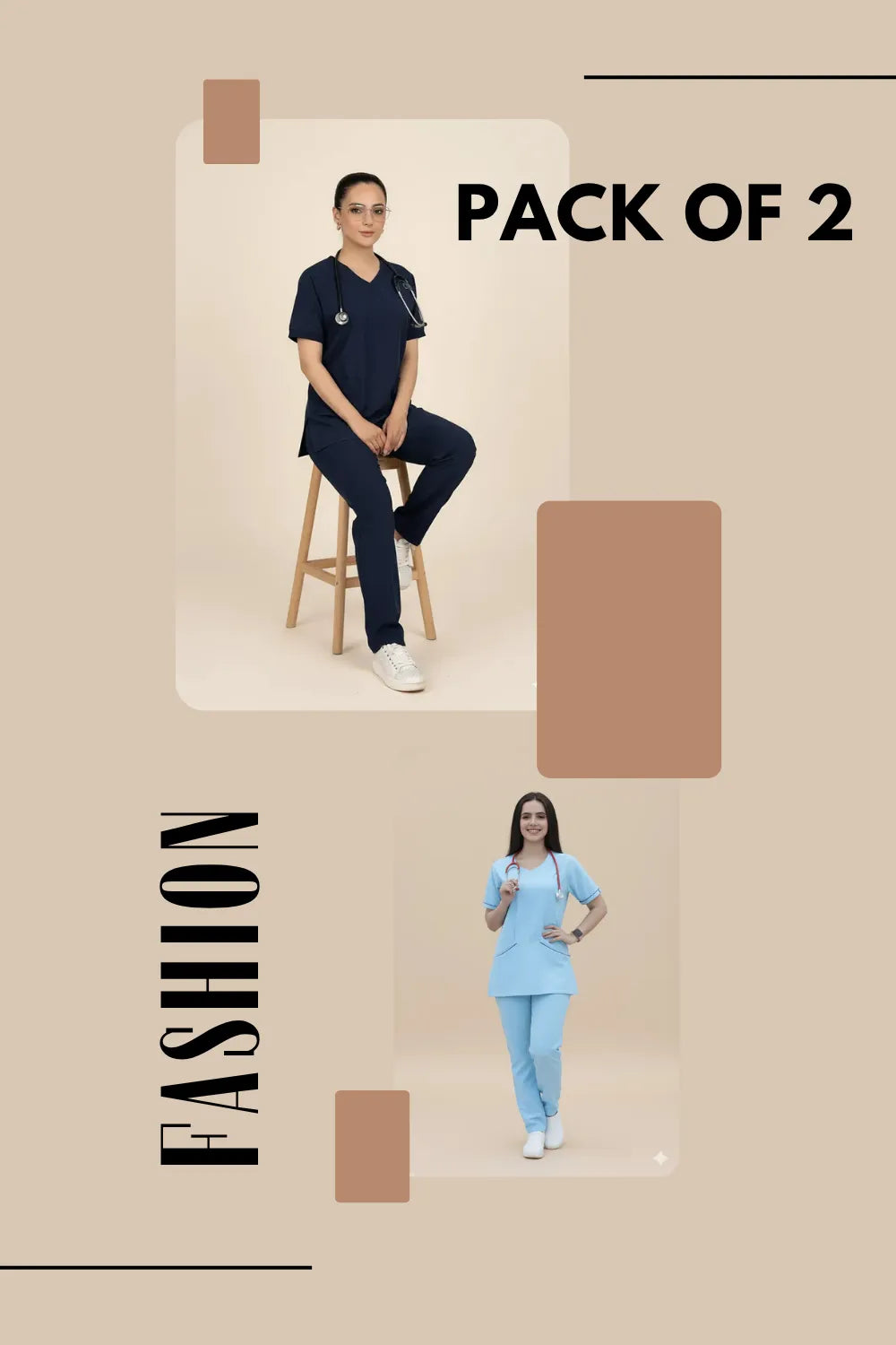 Pack of 2 – AquaEase Scrub