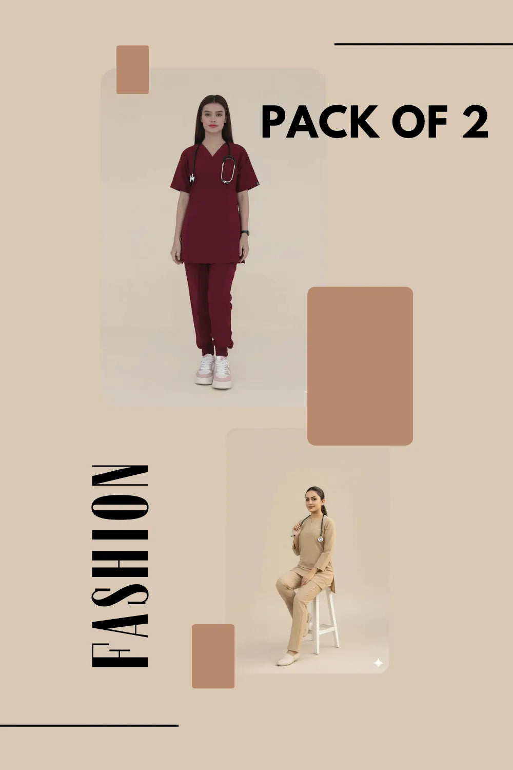 Pack of 2 – SereneCare Scrub