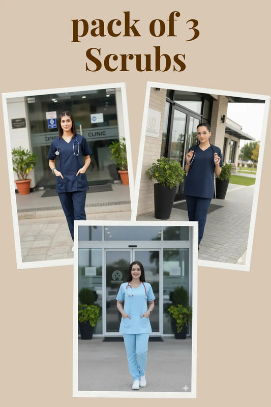 Pack of 3 – CareFlex Scrubs