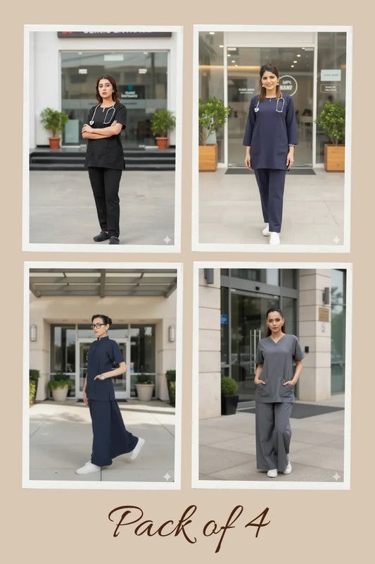 Pack of 4 – CareWear Scrubs